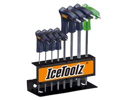 Icetoolz Kit de 8 llaves Allen y Torx en forma de T 7M85