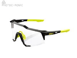100% Gafas Speedcraft Gloss Black – Photochromic