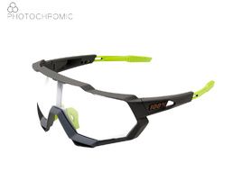 100% Gafas Speedtrap Soft Tact Cool Grey - Photochromic
