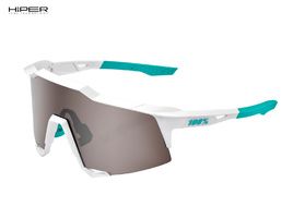 100% Gafas Speedcraft Bora Hansgrohe Team White – Hiper Silver