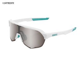100% Gafas S2 BORA Hans Grohe Team White – Hiper Silver Mirror
