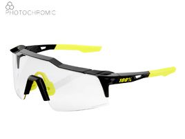 100% Gafas Speedcraft SL Gloss Black - Photochromic