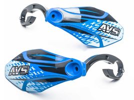 AVS Protectores de Mano con pata aluminio - Azul / Negro