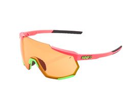 100% Gafas Racetrap Matte Washed Out Neon Pink – Persimmon 2021