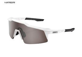 100% Gafas Speedcraft SL Matte White – Hiper Silver Mirror