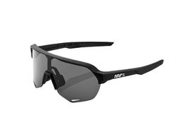 100% Gafas S2 Soft Tact Black – Smoke