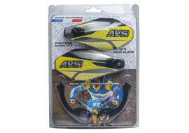 AVS Protectores de Mano con pata aluminio - Negro / Amarillo