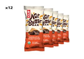 Clif Bar Caja de 12 barritas energeticas Nut Butter sabor chocolate cacahuete 2022