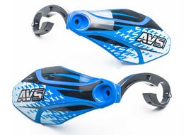AVS Protectores de Mano con pata aluminio - Azul / Negro